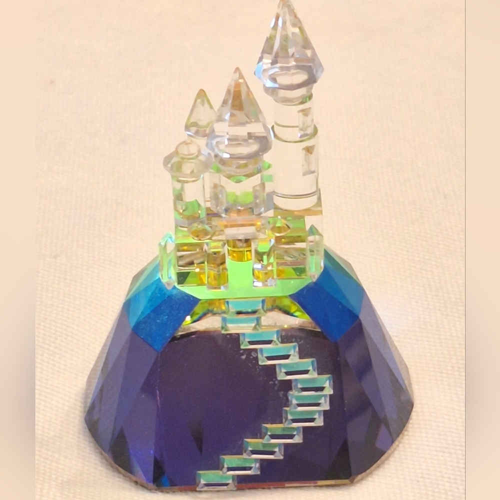 Crystal World Fantasy Castle Figurine MB